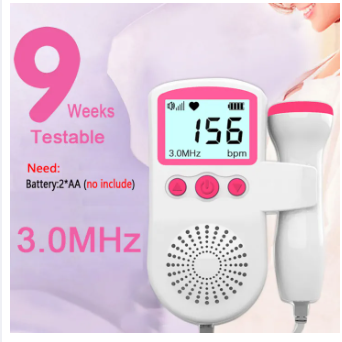 Portable Fetal Doppler Monitor