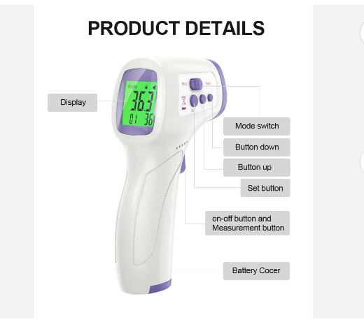 Forehead Infrared Thermometer Temperature