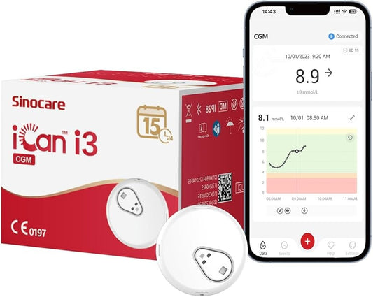 iCan i3 Smart CGM Sensor |  Continuous Glucose Monitor