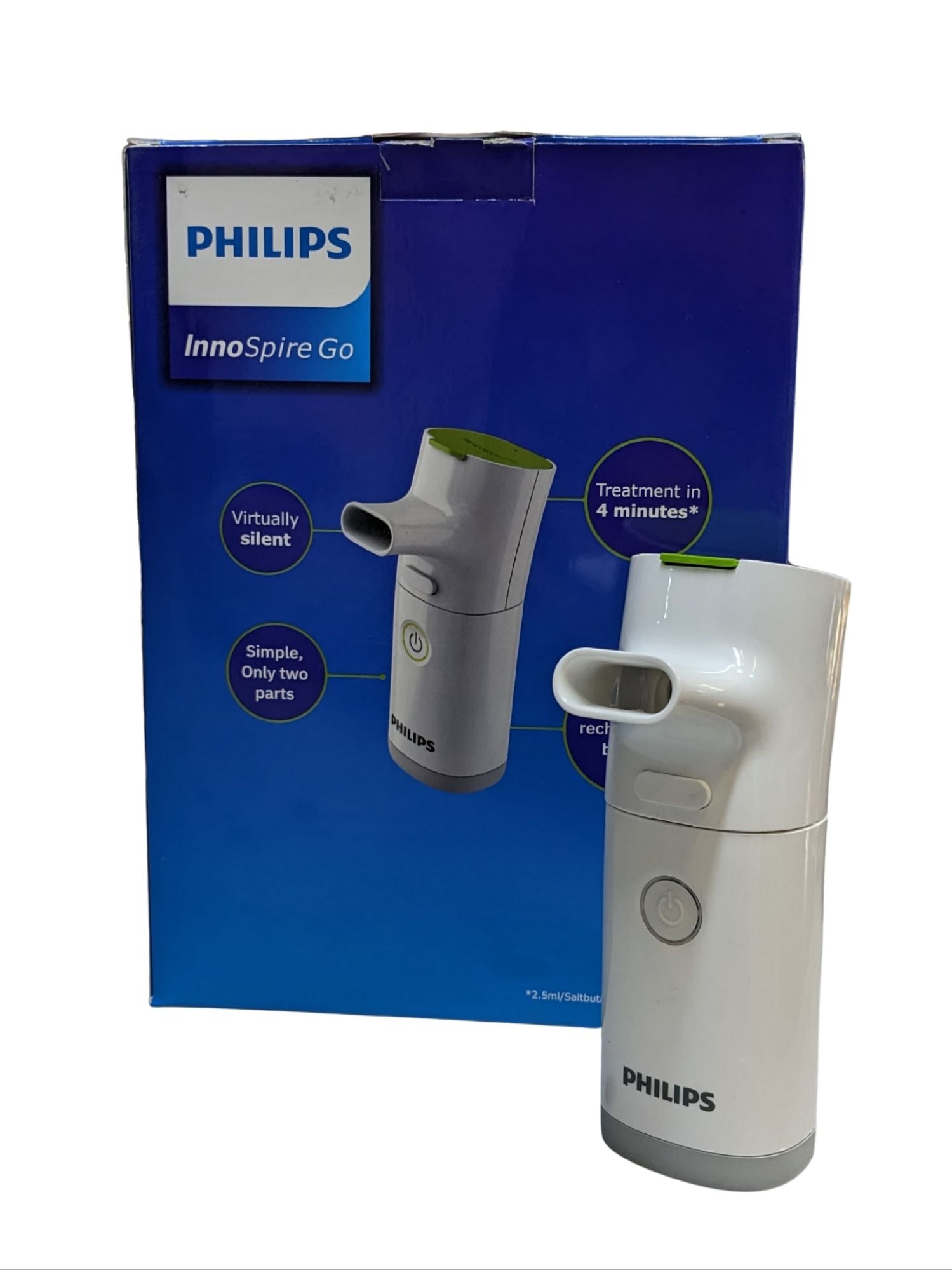 Philips InnoSpire Go Portable Mesh Nebulizer