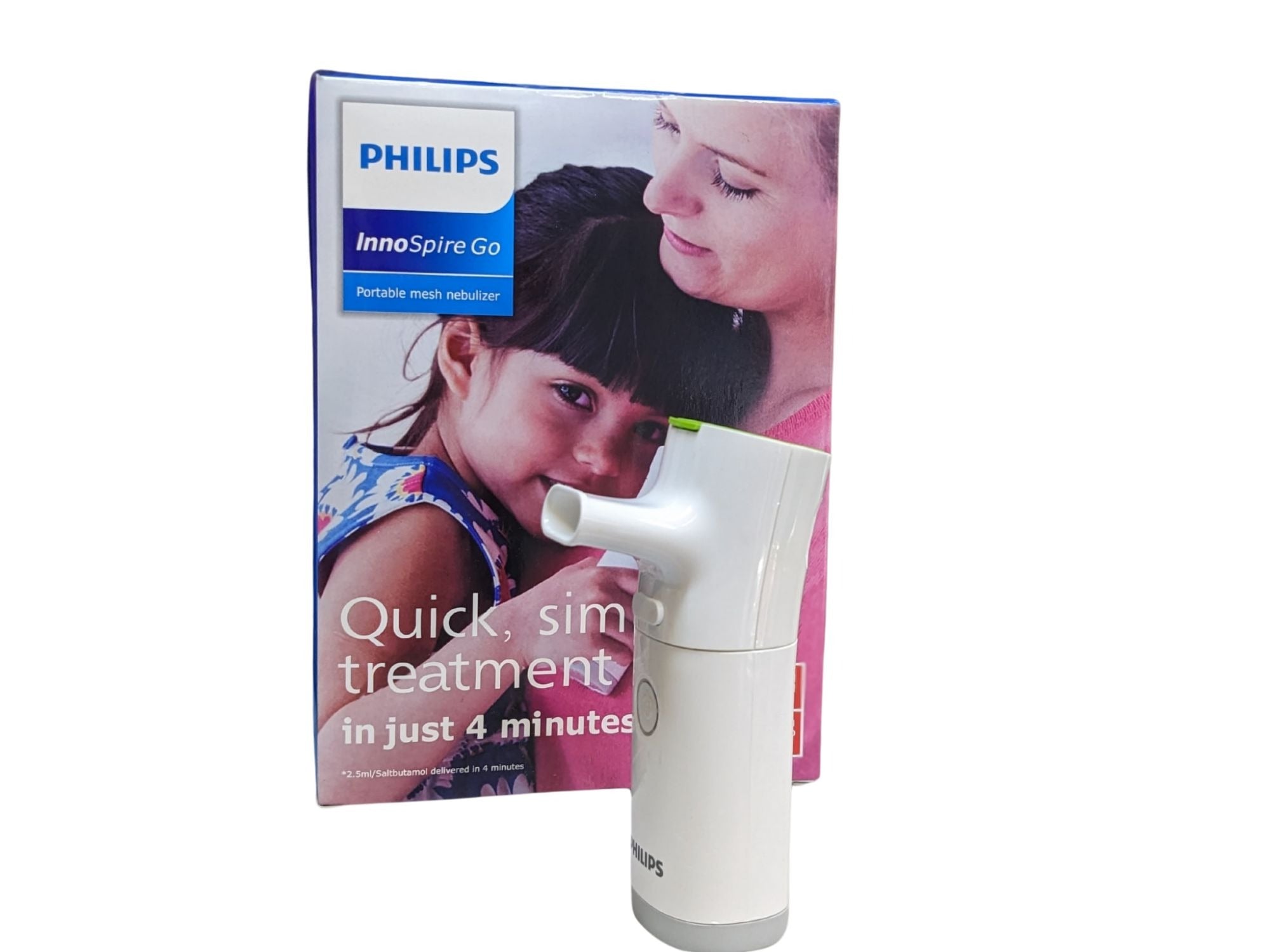 Philips InnoSpire Go Portable Mesh Nebulizer